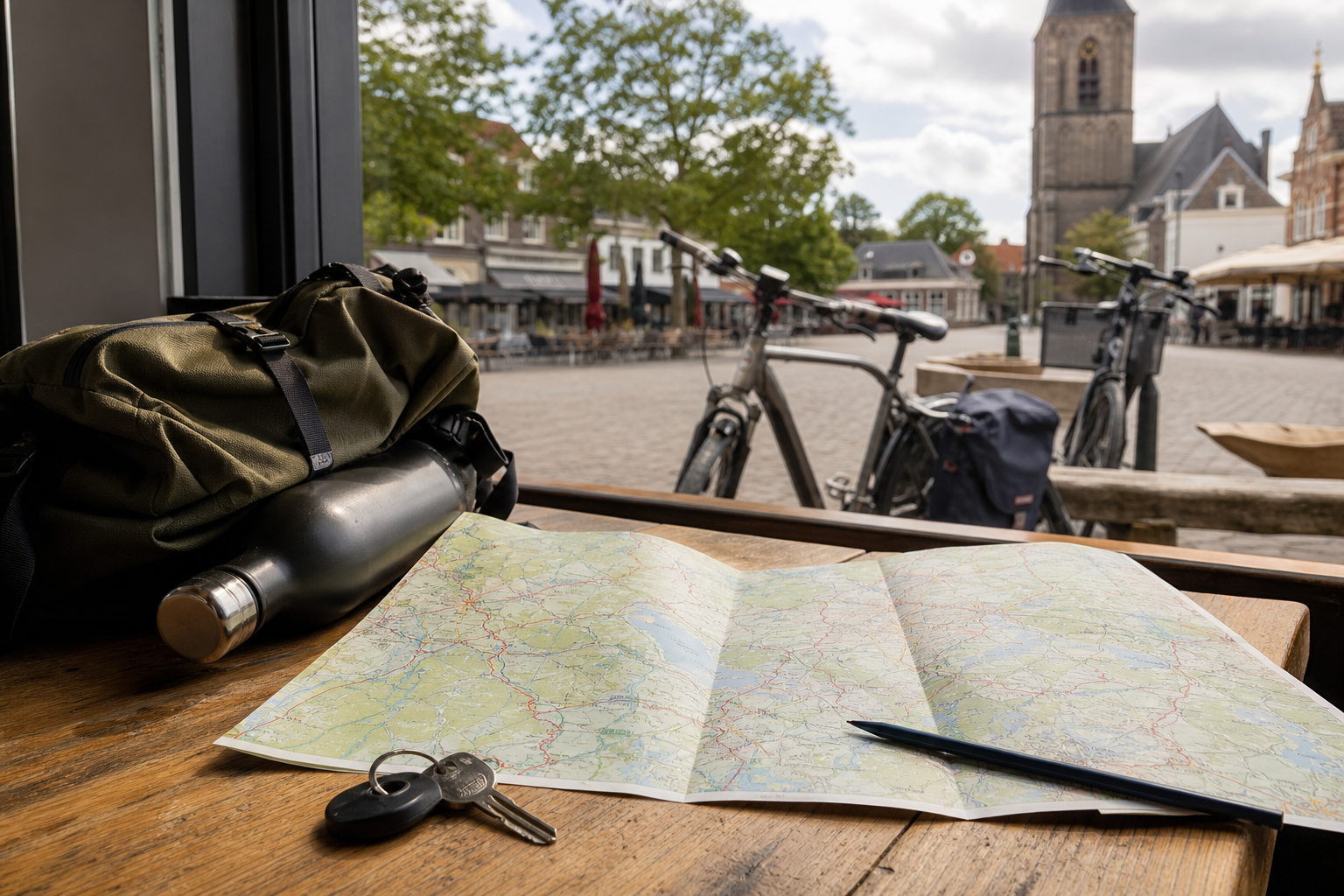 Praktisch beeld bij een praktische route voor een dagje in de regio